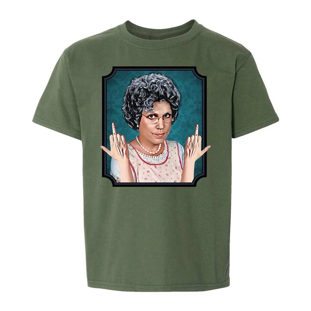 Kids T-Shirt - DHM9X8HY - Military Green - 20