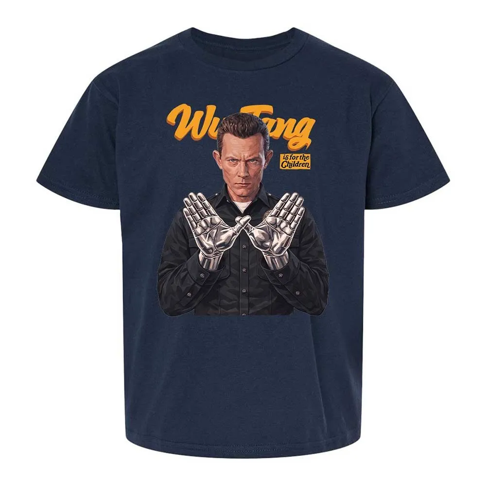 Kids T-Shirt - Black - Navy - 2