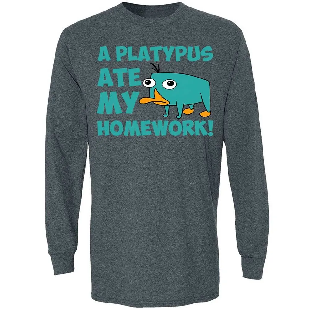 Long Sleeve T-Shirt - 6LXPWY7V - Dark Heather - 5