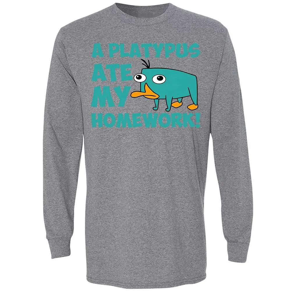 Long Sleeve T-Shirt - 6LXPWY7V - Graphite Heather - 8