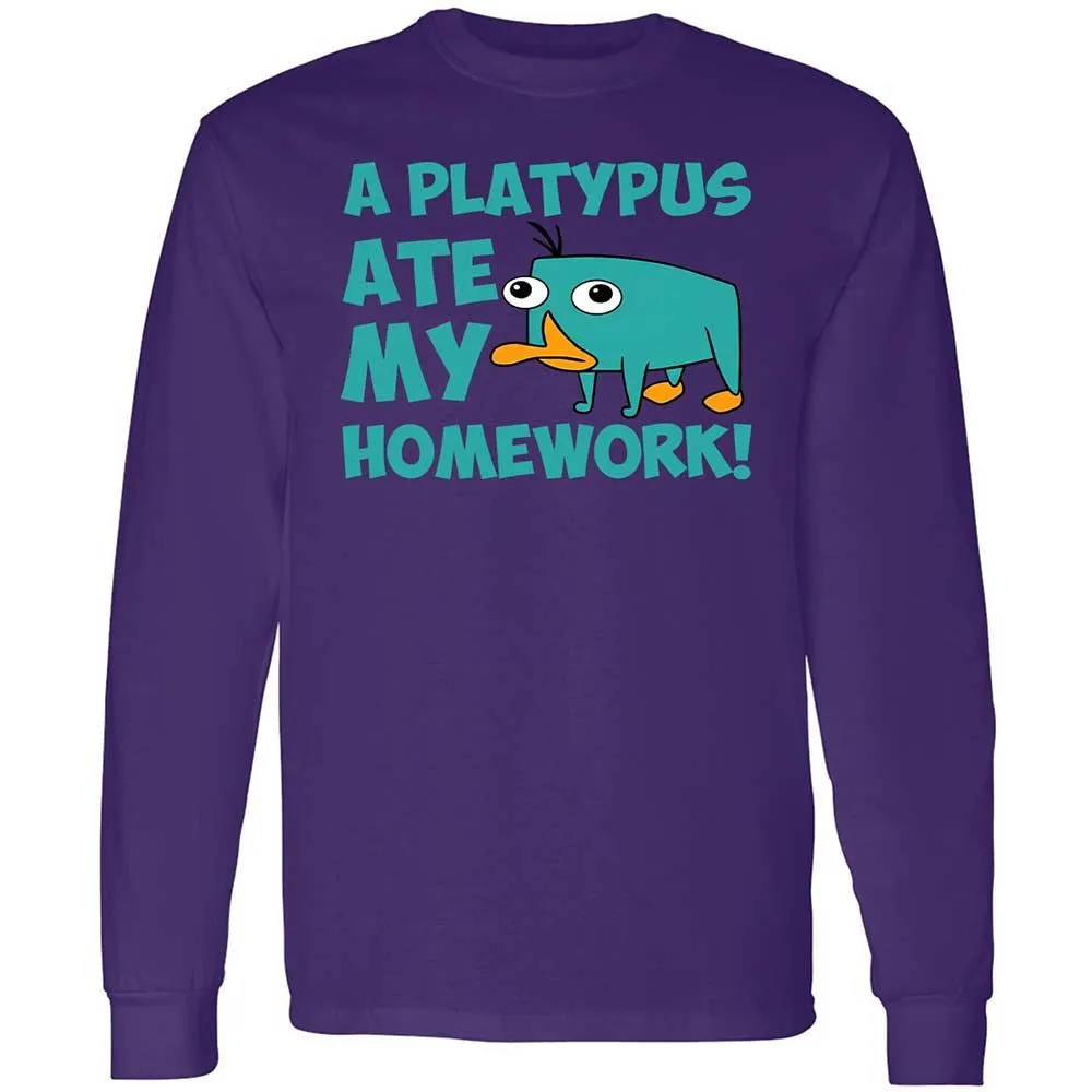 Long Sleeve T-Shirt - 6LXPWY7V - Purple - 12