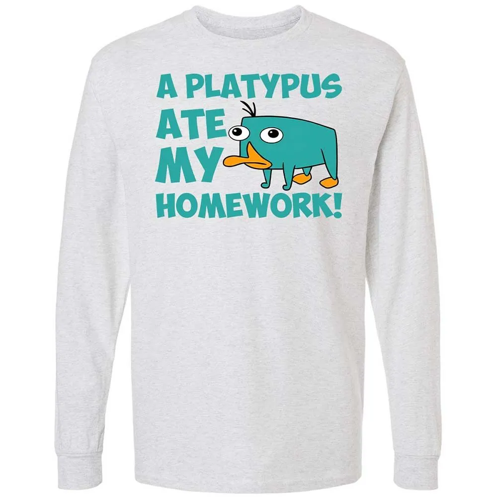 Long Sleeve T-Shirt - 6LXPWY7V - Ash - 14