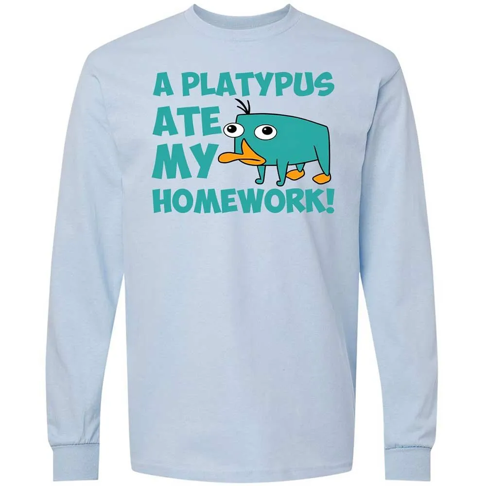 Long Sleeve T-Shirt - 6LXPWY7V - Light Blue - 18