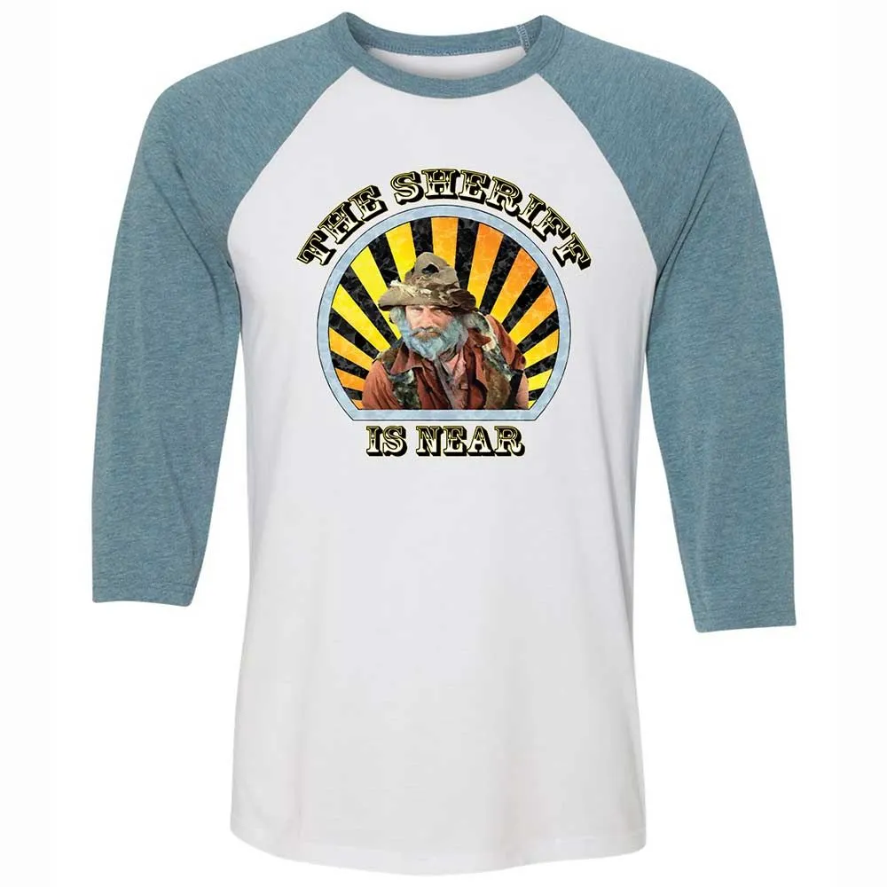 The Sheriff Is Near - White/Denim - 3