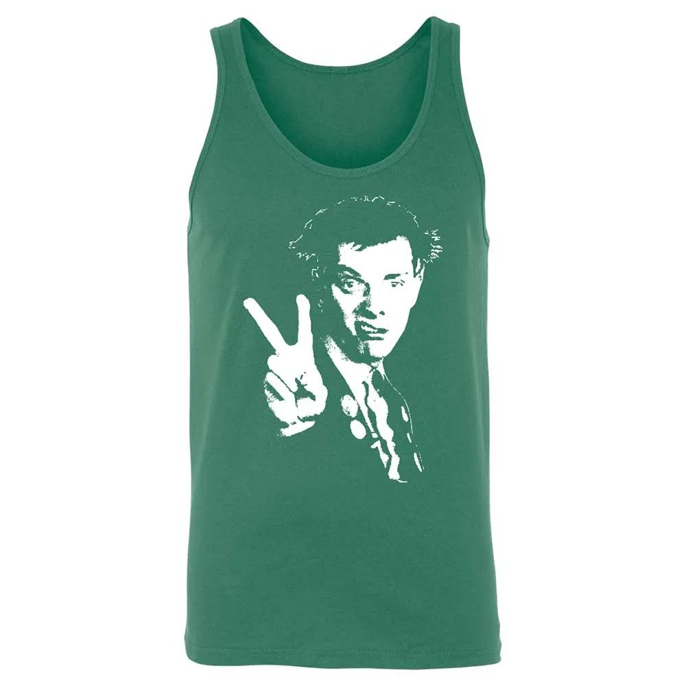 Unisex Jersey Tank - Black - Kelly - 7