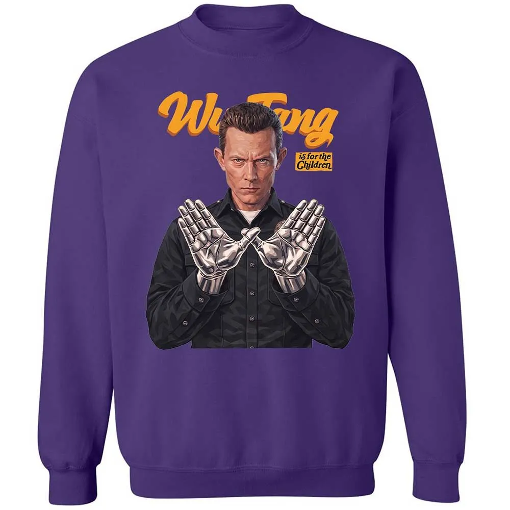 Classic Unisex Sweatshirt - Black - Purple - 11