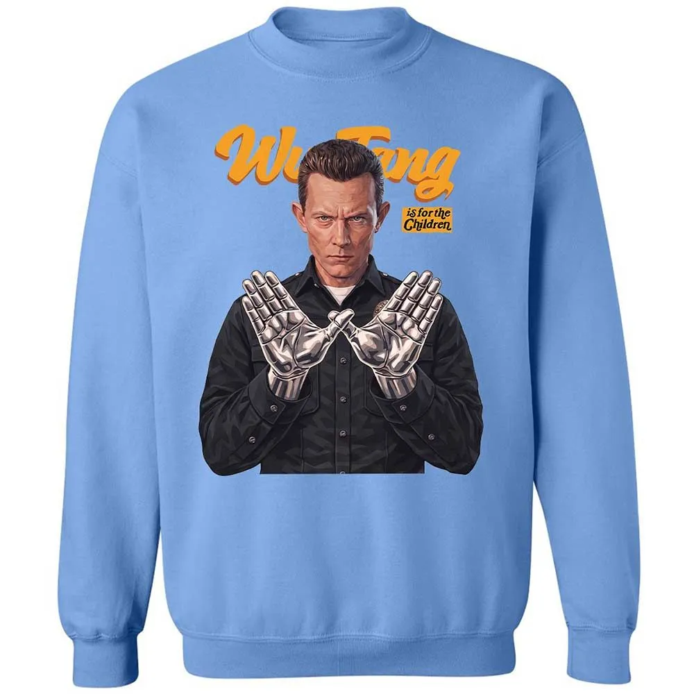 Classic Unisex Sweatshirt - Black - Carolina Blue - 20