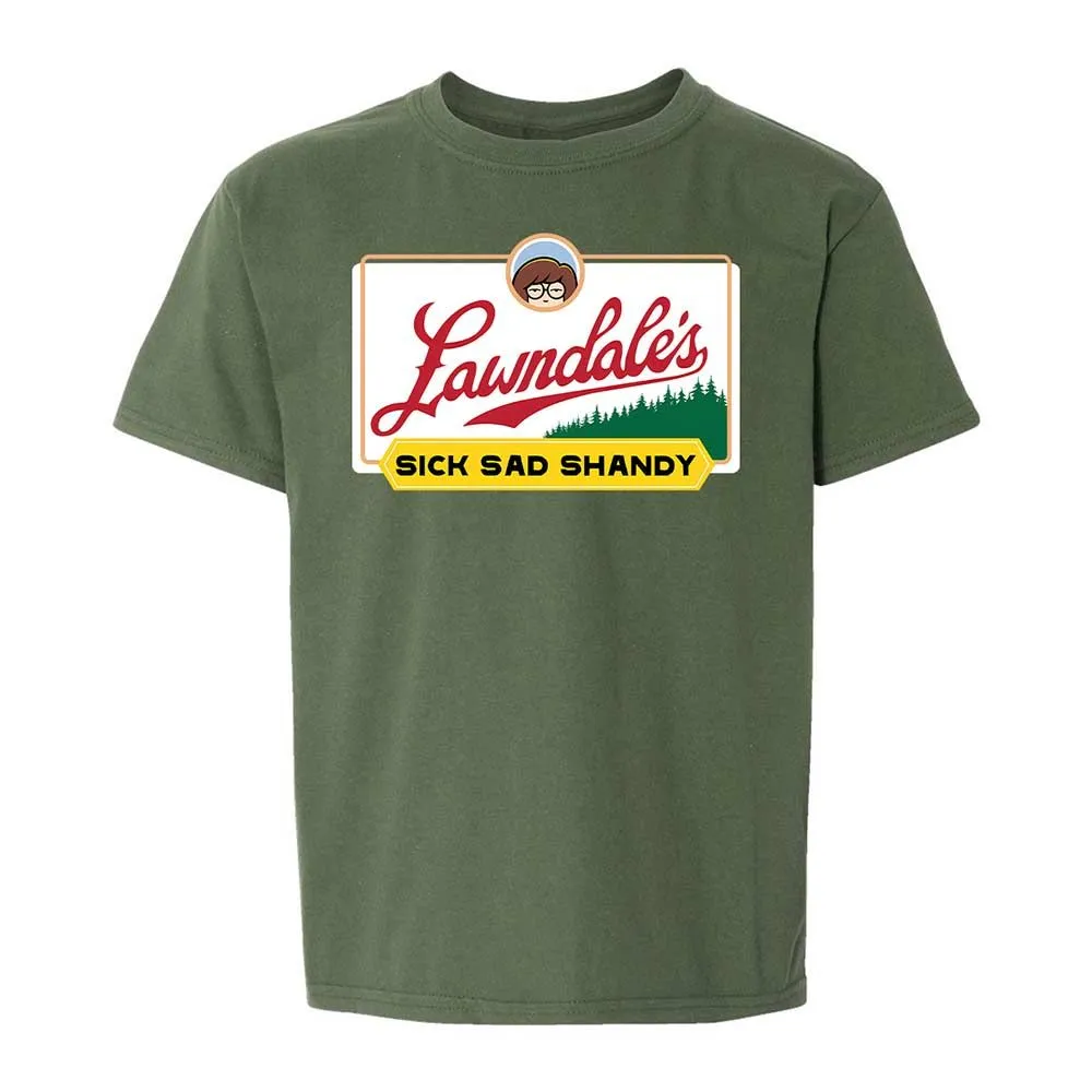 Kids T-Shirt - QCXUZP7V - Military Green - 19