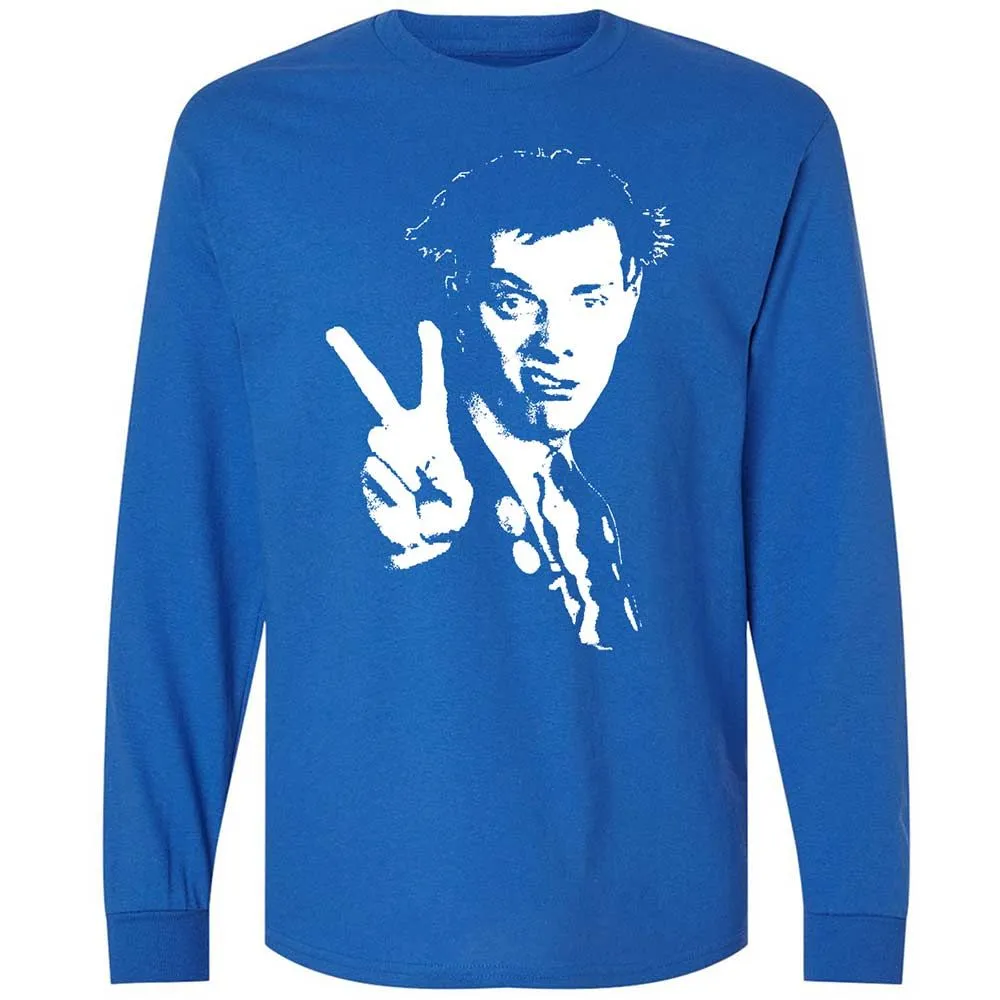 Long Sleeve T-Shirt - Black - Royal - 3