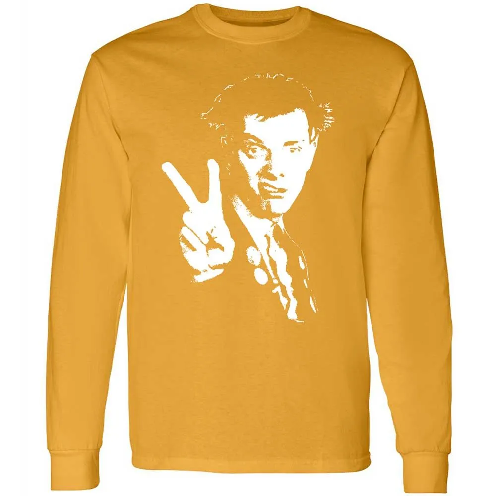 Long Sleeve T-Shirt - Black - Gold - 13