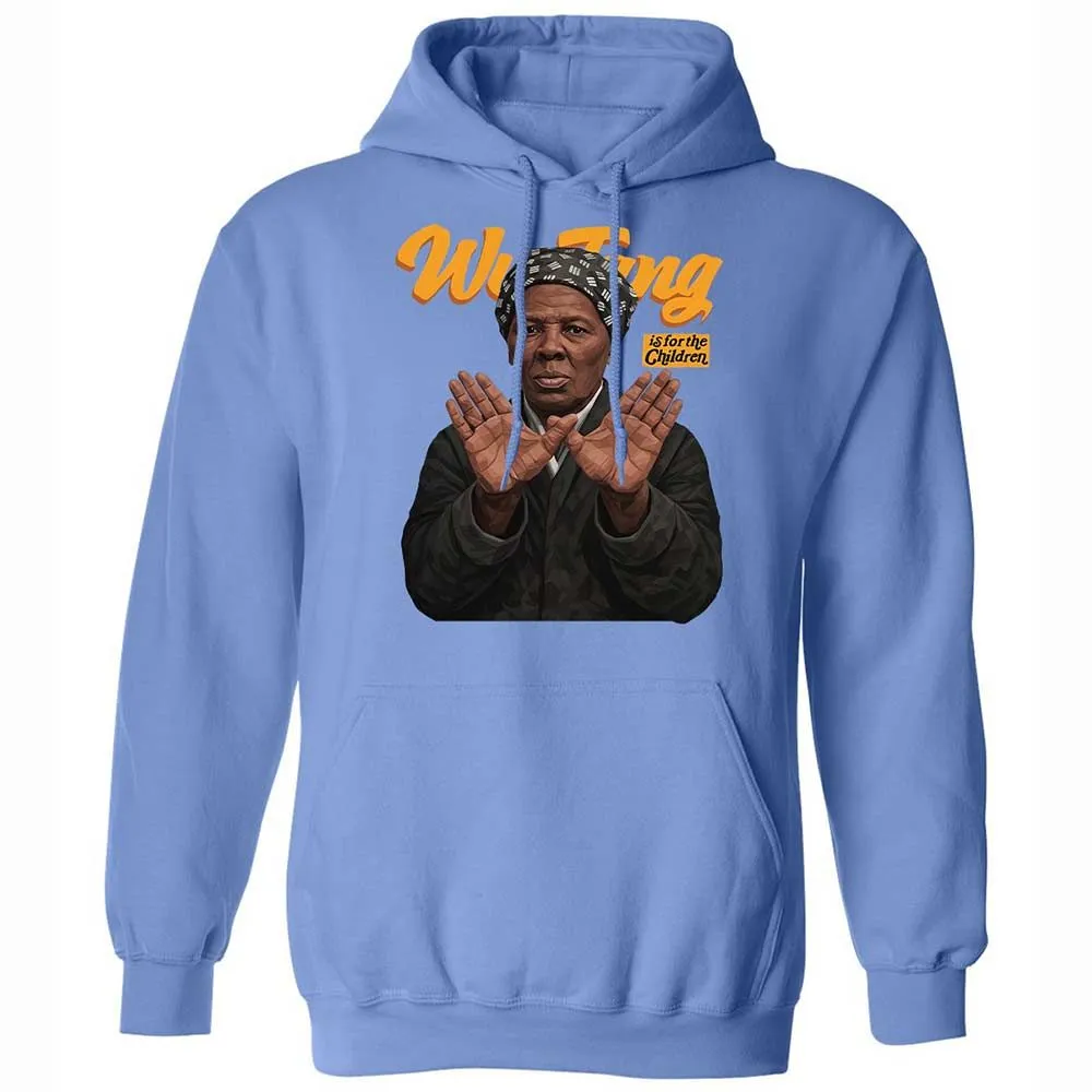 Classic Unisex Hoodie - Black - Carolina Blue - 16