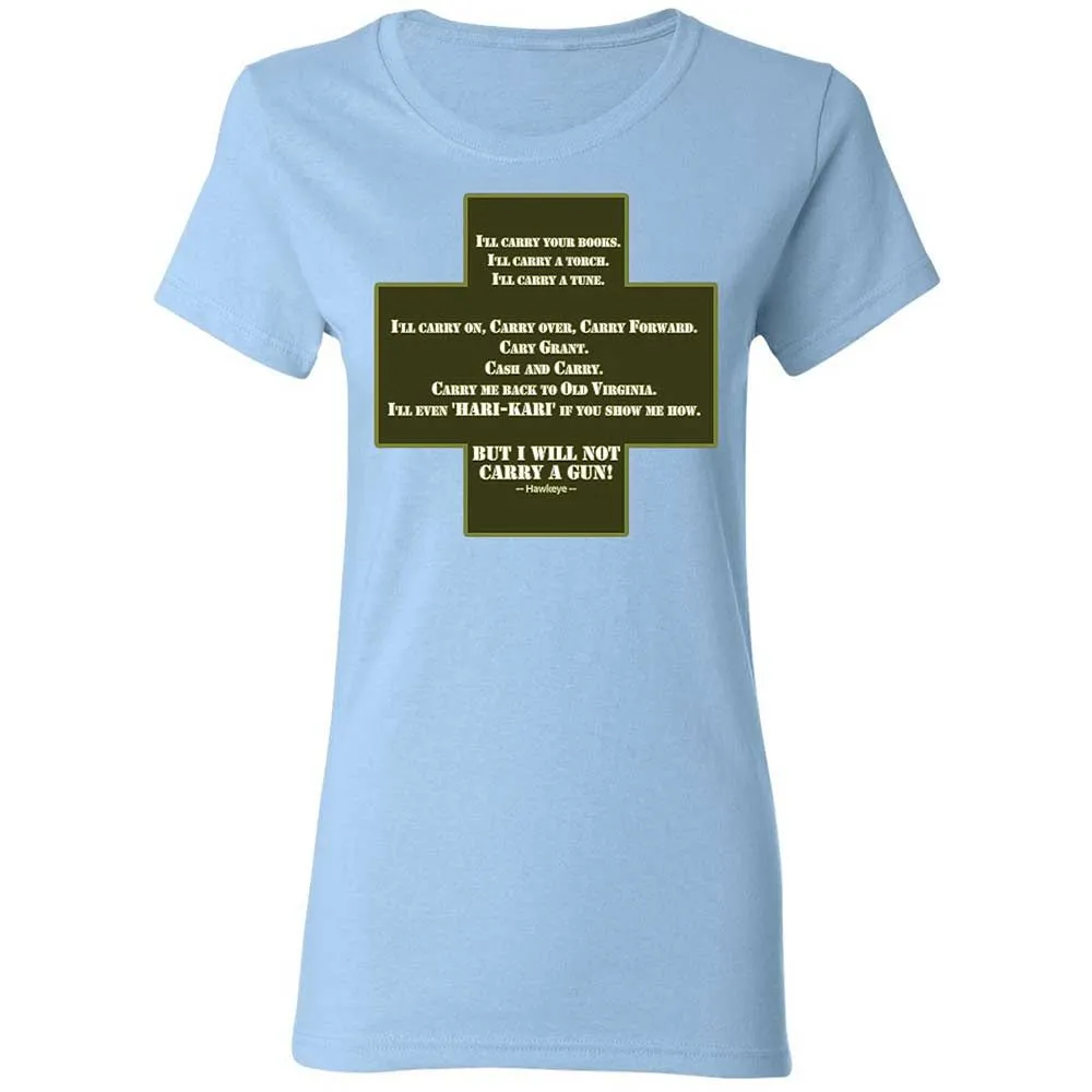 I Will Not Carry a Gun - Light Blue - 6