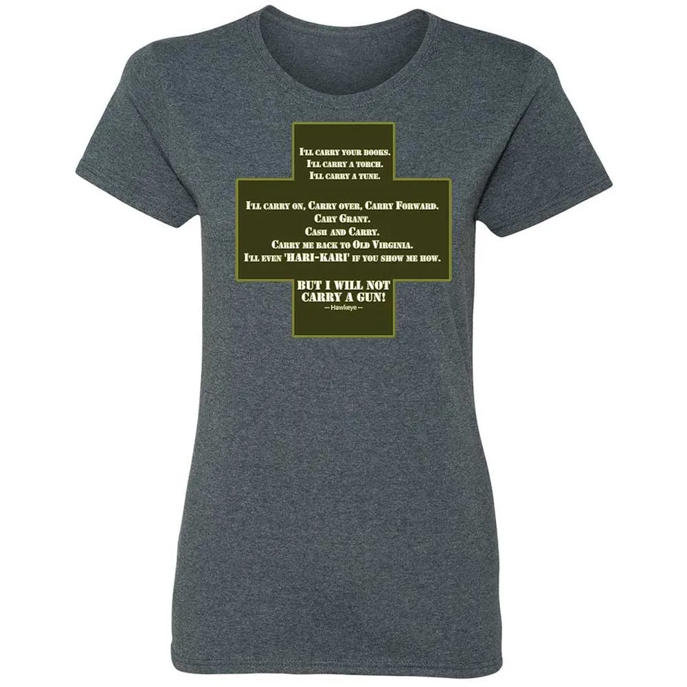 I Will Not Carry a Gun - Dark Heather - 16