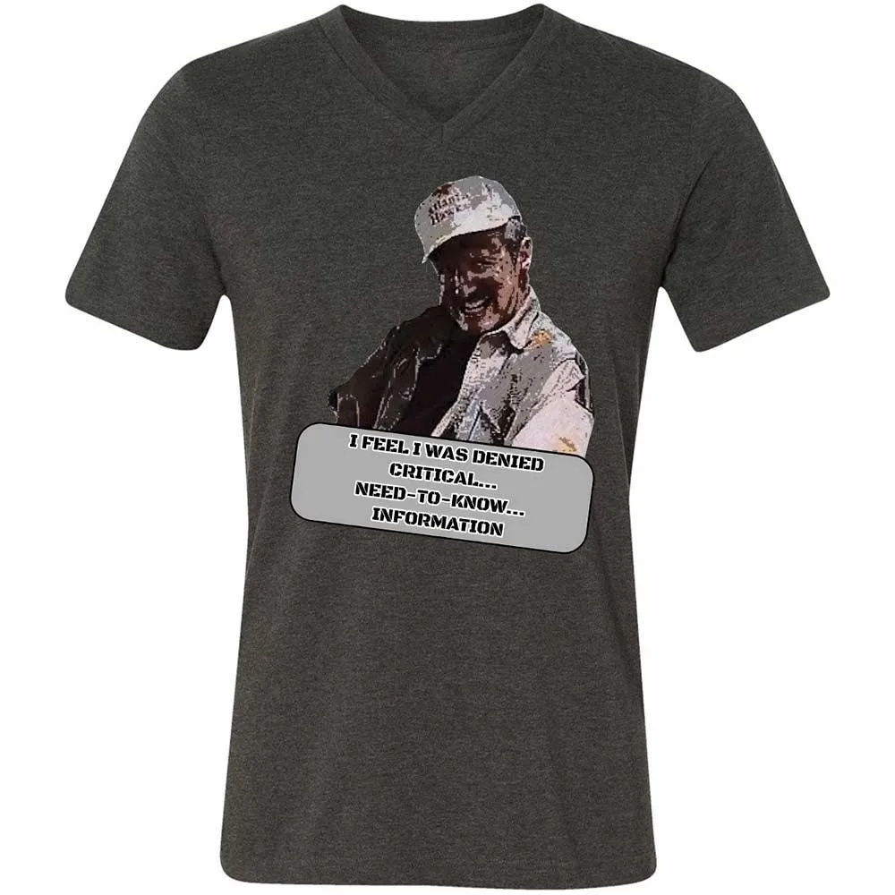 Need To Know Information - Dark Grey Heather - 8