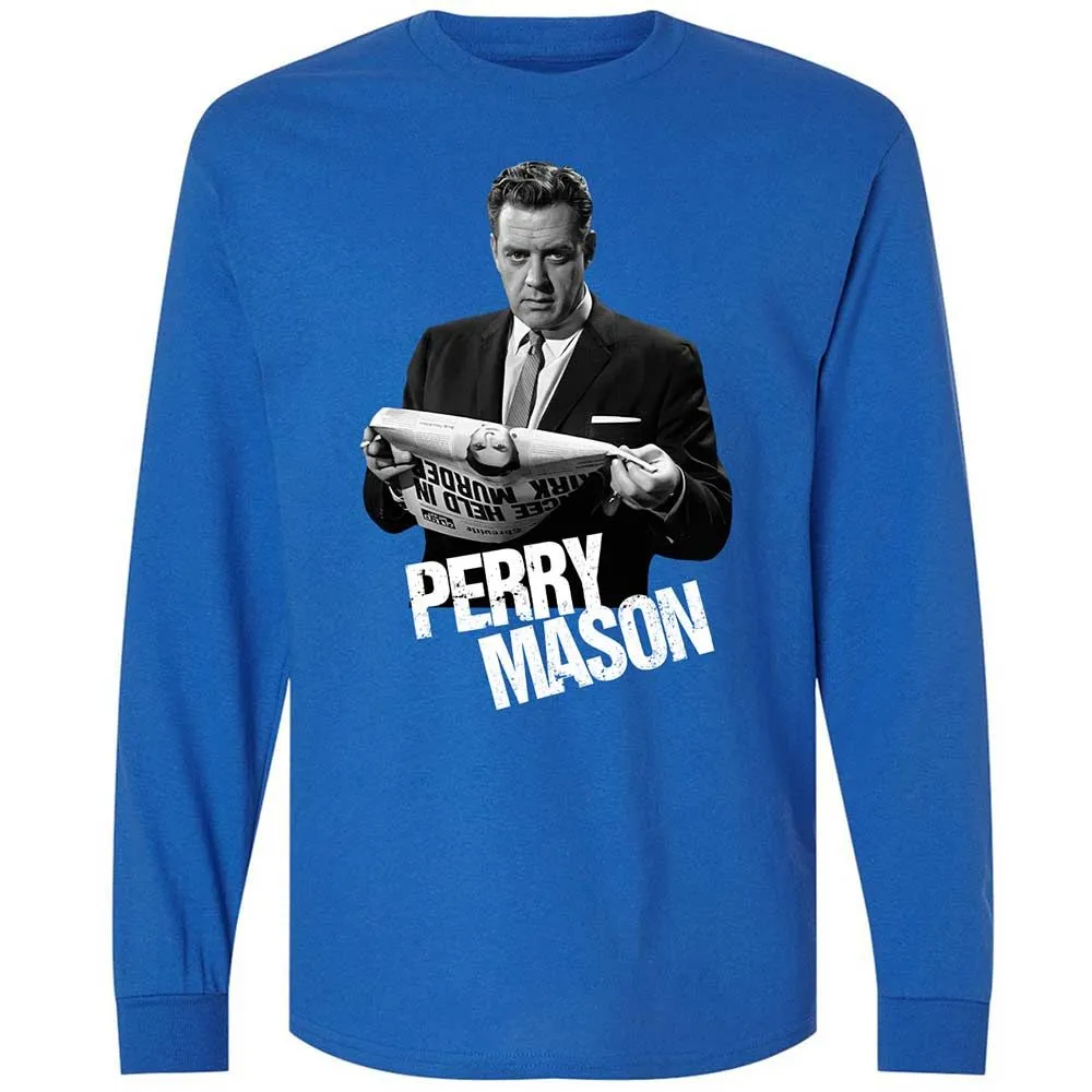 Long Sleeve T-Shirt - M9KSE5RX - Royal - 3