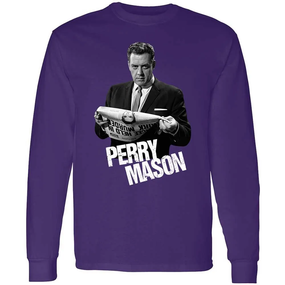 Long Sleeve T-Shirt - M9KSE5RX - Purple - 12