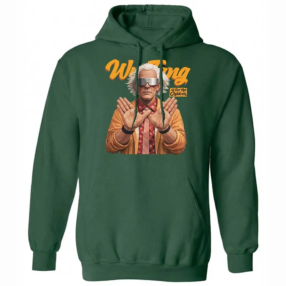 Classic Unisex Hoodie - Black - Forest Green - 3