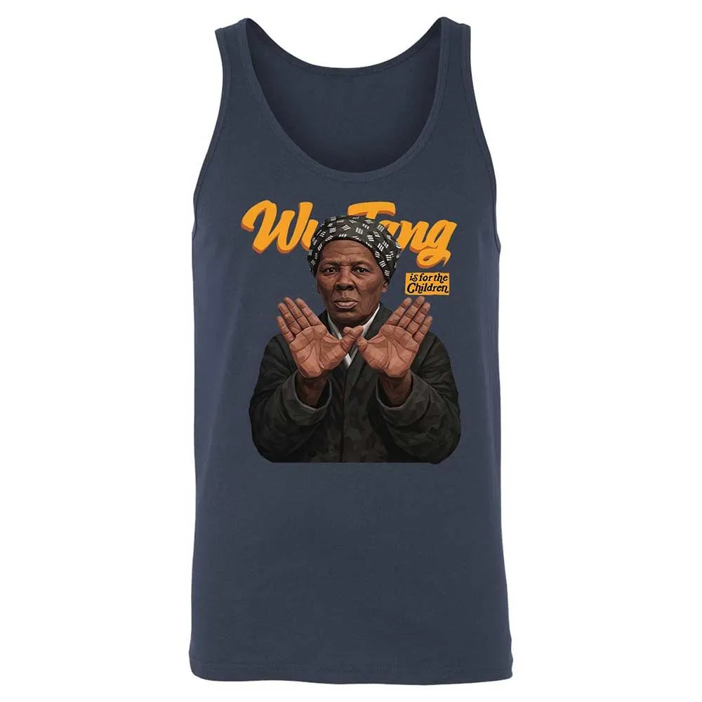 Unisex Jersey Tank - Black - Navy - 2