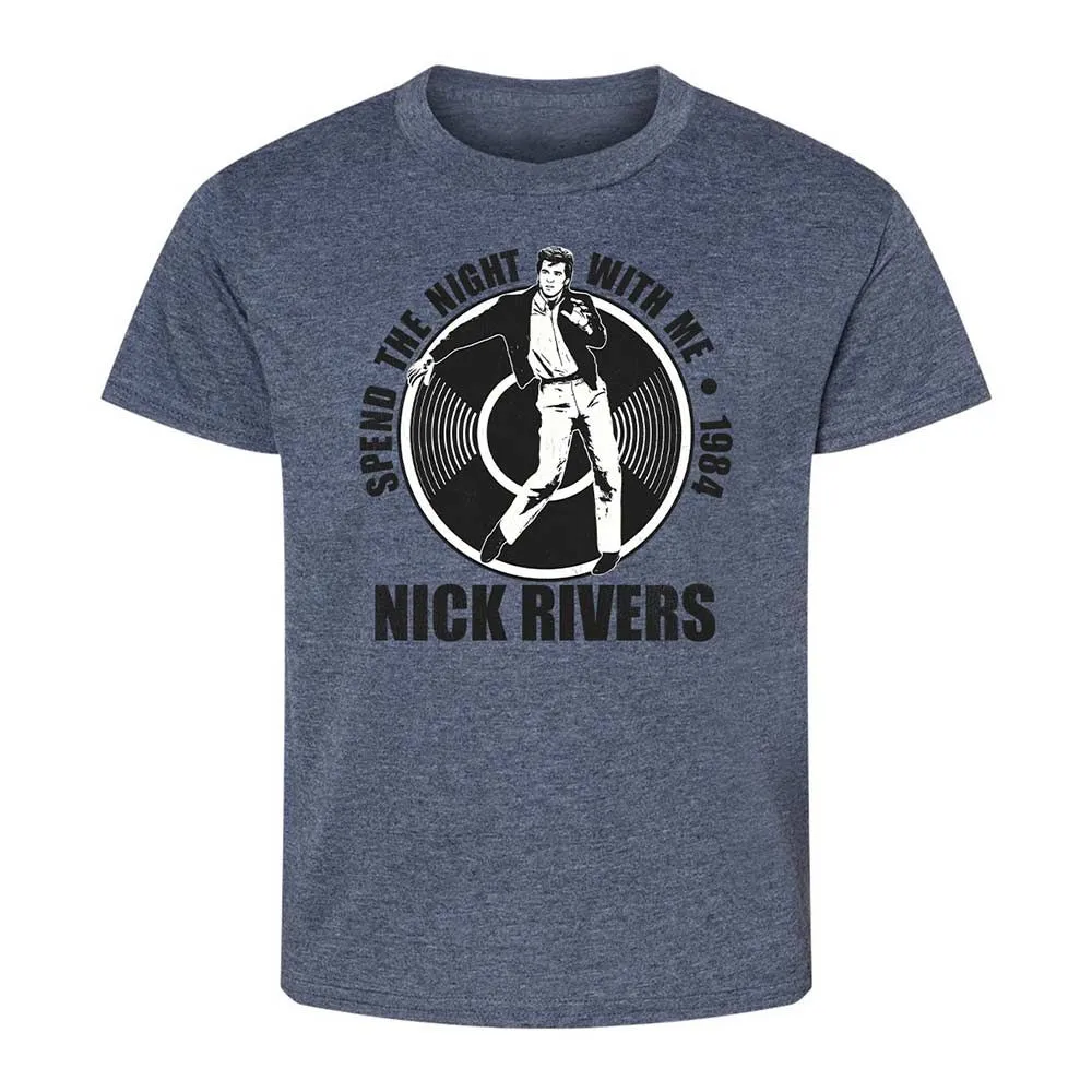 Kids T-Shirt - 2U5J1VKY - Heather Navy - 15