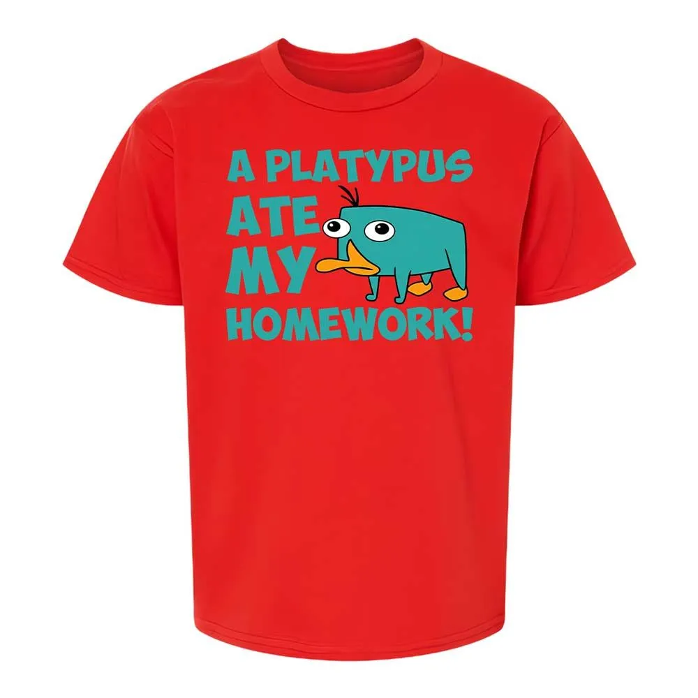 Kids T-Shirt - DA3TH5ZN - Red - 8