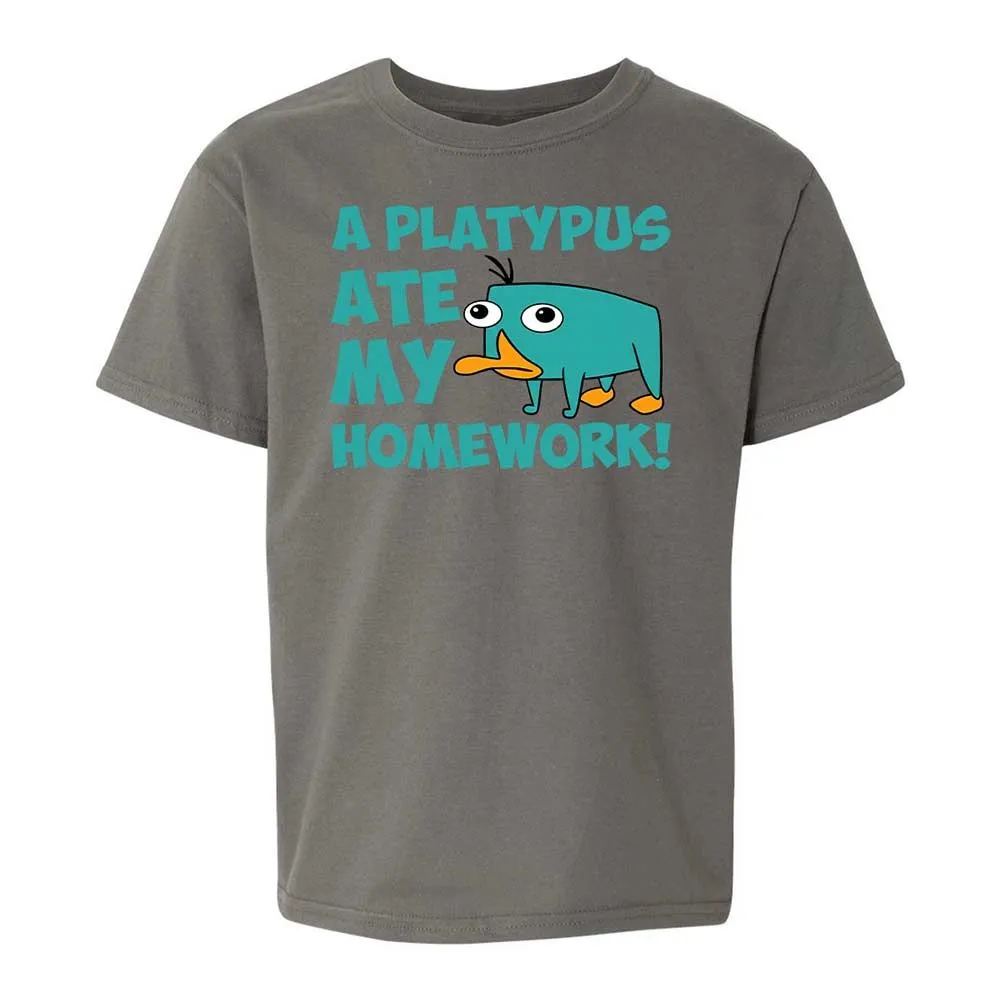 Kids T-Shirt - DA3TH5ZN - Charcoal - 11