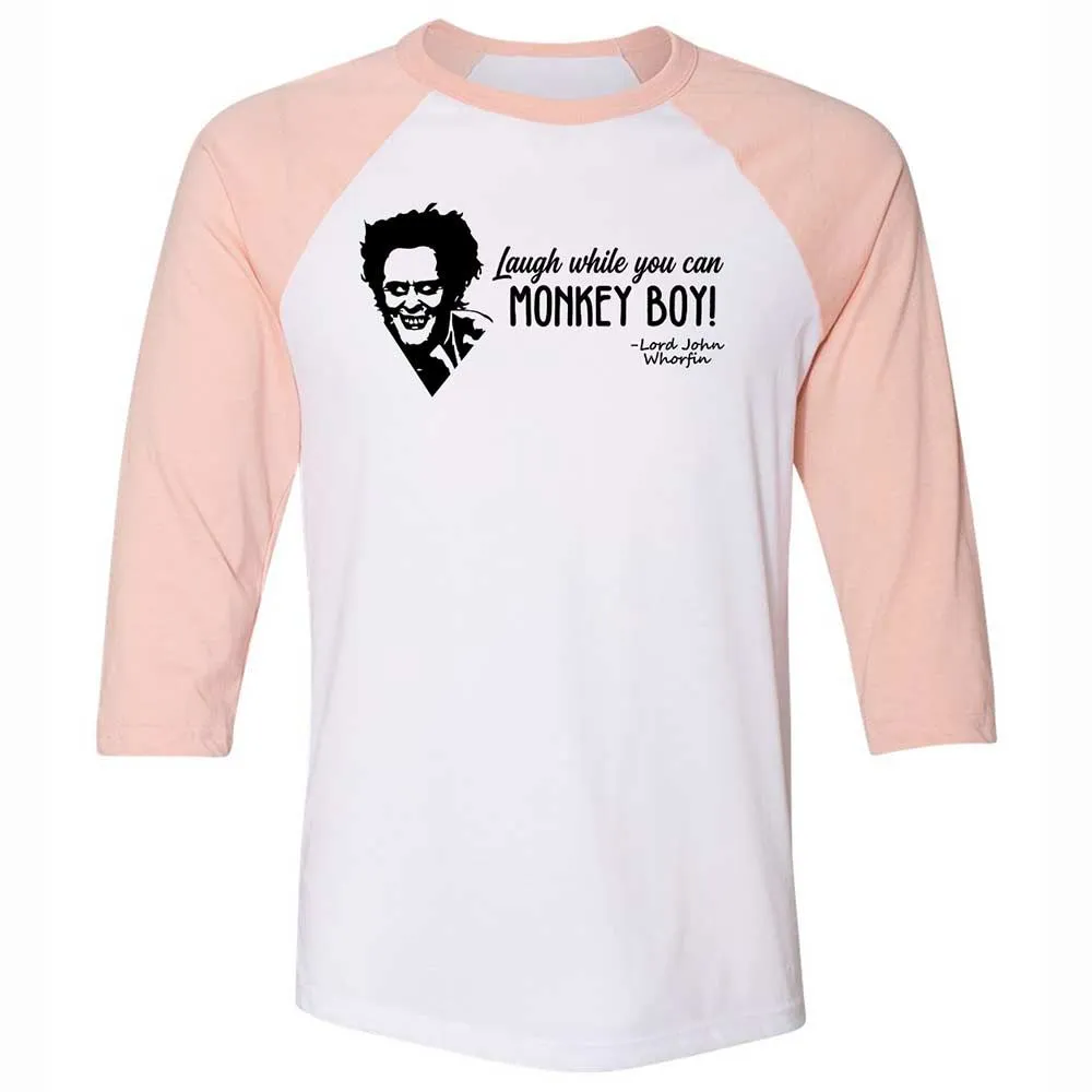 Laugh while you can - White/Heather Peach - 5