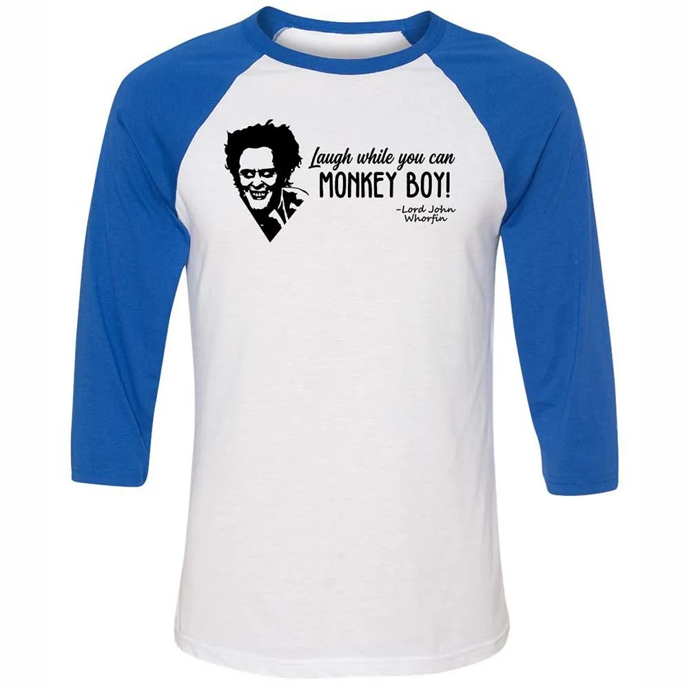 Laugh while you can - White/True Royal - 10