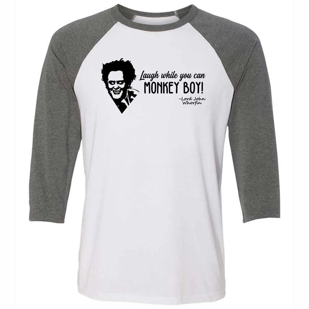 Laugh while you can - White/Deep Heather - 11