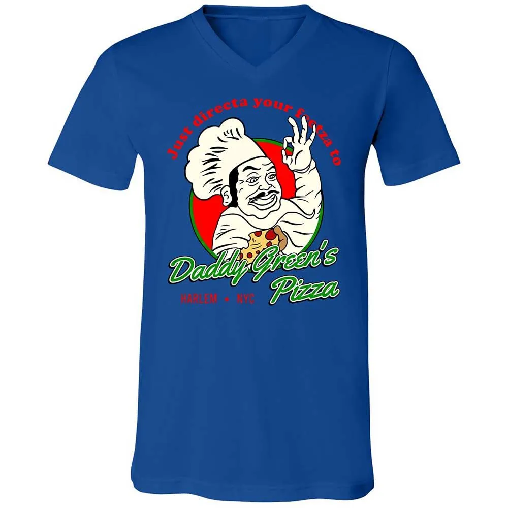 Unisex V-Neck T-Shirt - 7AY1BGVG - True Royal - 4