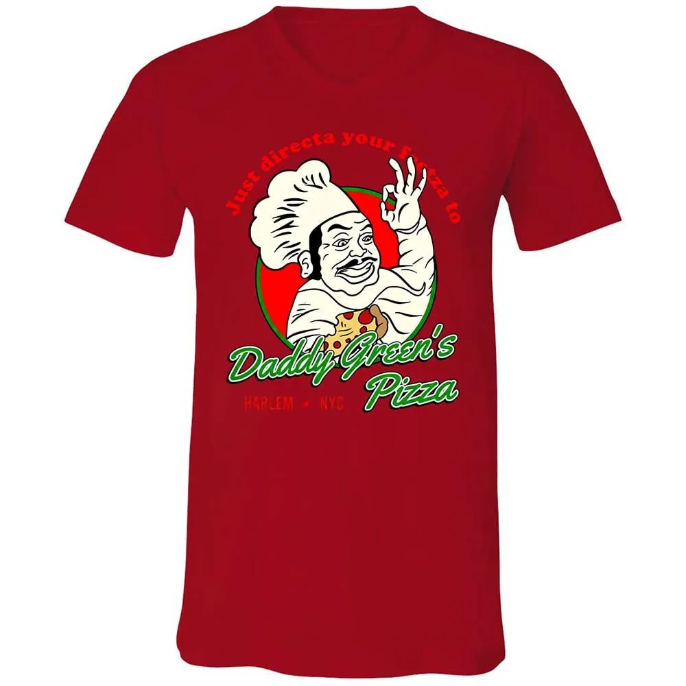 Unisex V-Neck T-Shirt - 7AY1BGVG - Red - 6