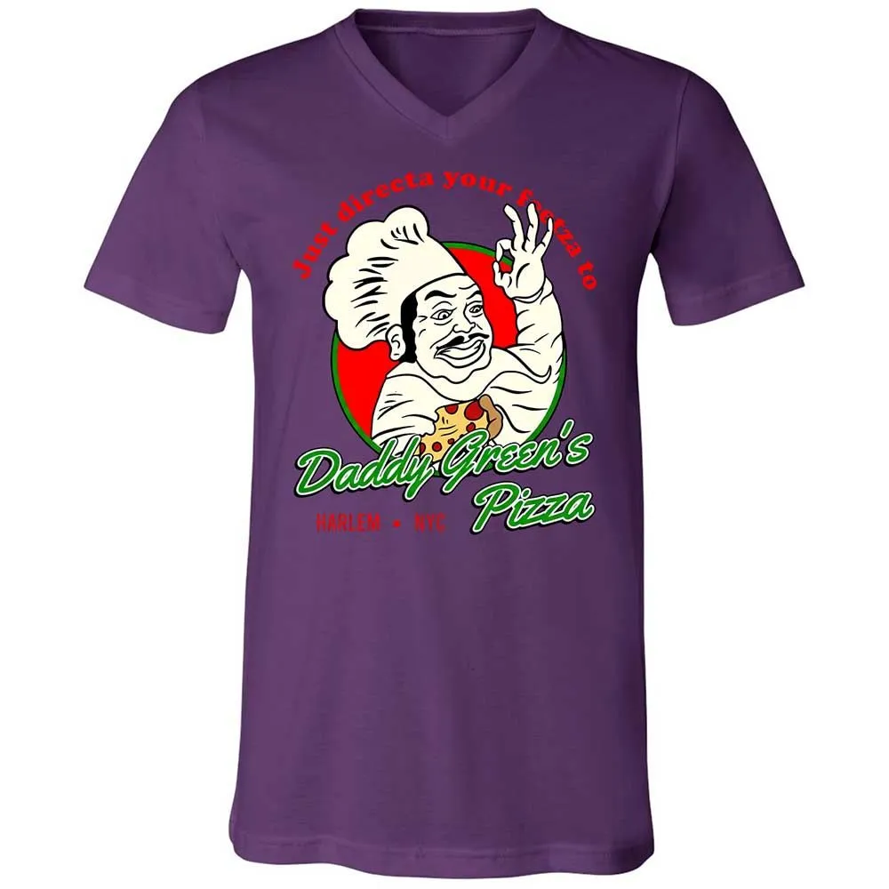 Unisex V-Neck T-Shirt - 7AY1BGVG - Team Purple - 10
