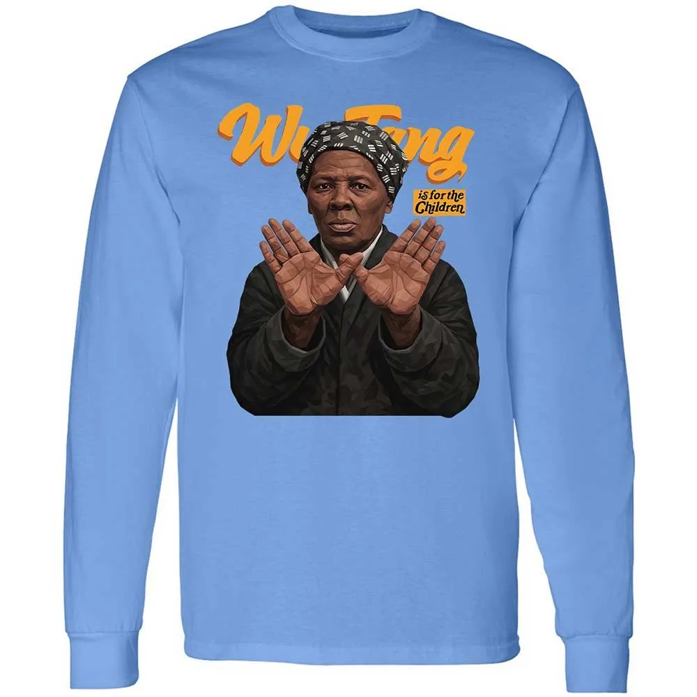 Long Sleeve T-Shirt - Black - Carolina Blue - 15