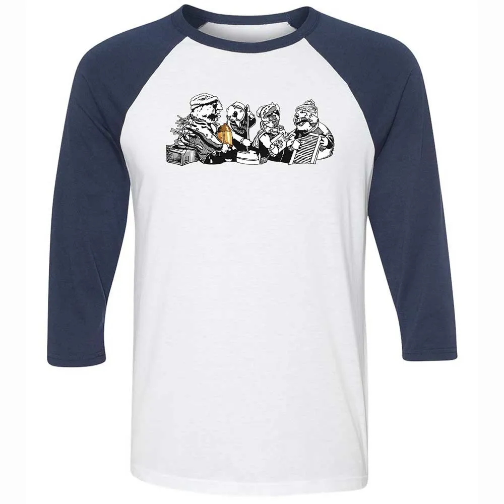 Jug Band - White/Navy - 8