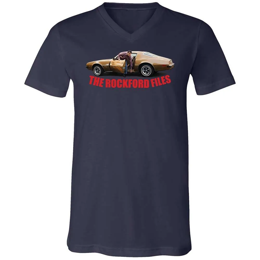 Unisex V-Neck T-Shirt - QSLY9VCD - Navy - 12