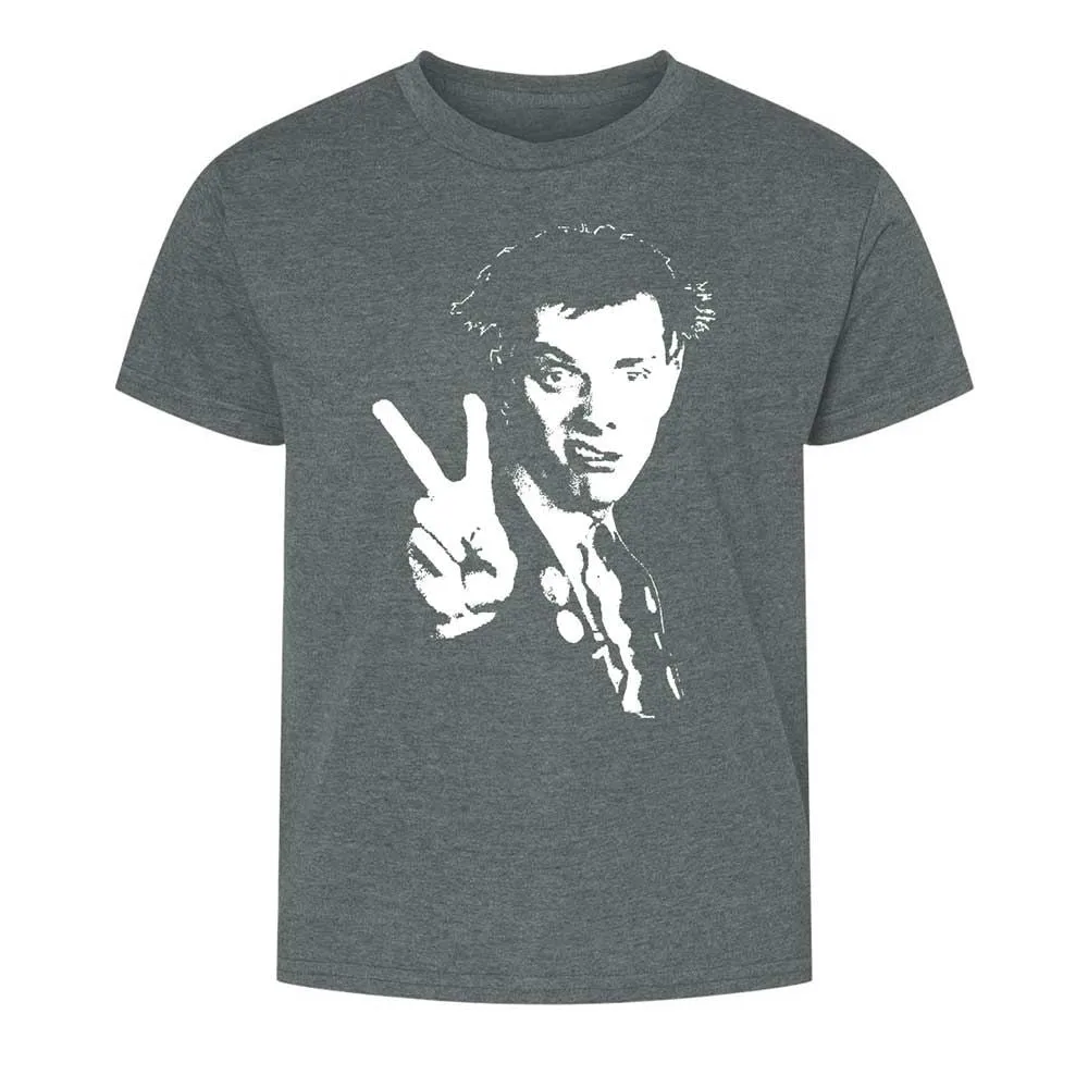 Kids T-Shirt - Black - Dark Heather - 10