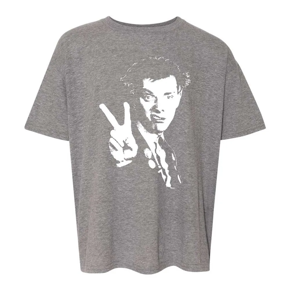 Kids T-Shirt - Black - Graphite Heather - 12