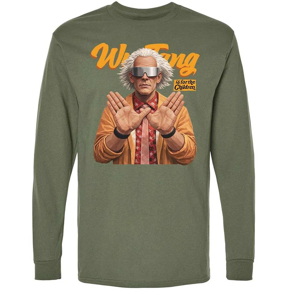 Long Sleeve T-Shirt - Black - Military Green - 9