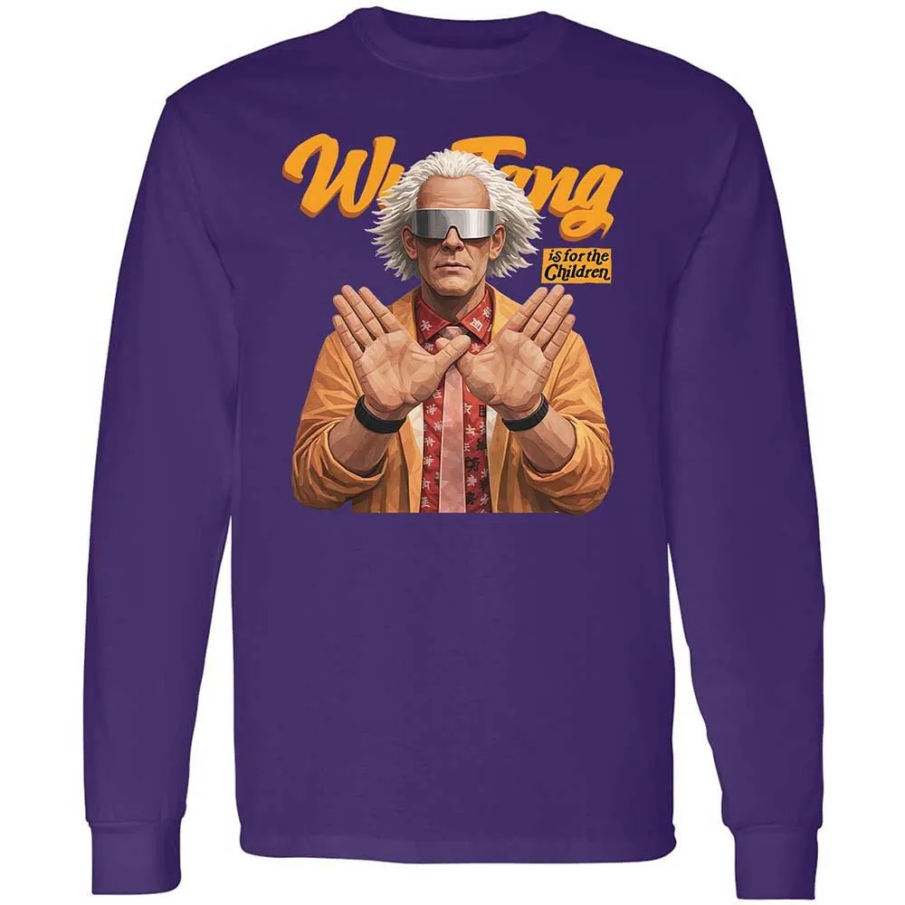 Long Sleeve T-Shirt - Black - Purple - 12