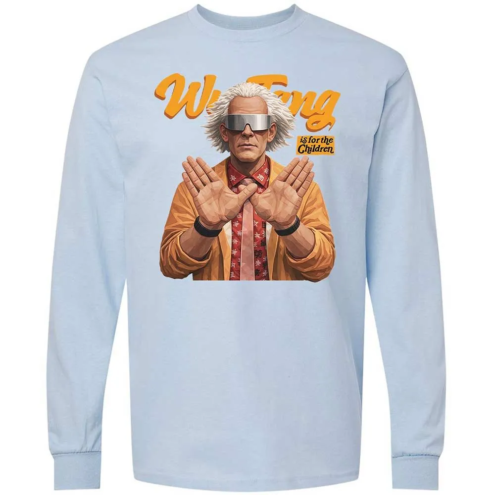 Long Sleeve T-Shirt - Black - Light Blue - 18