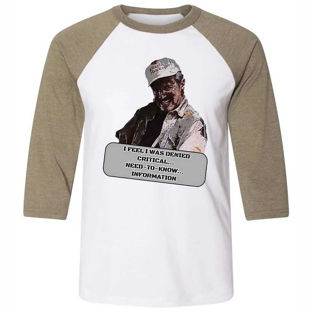 Need To Know Information - White/Heather Olive - 4