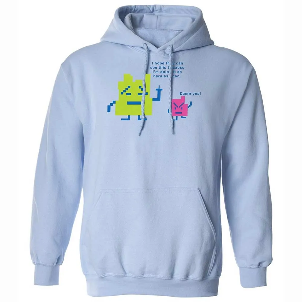 Classic Unisex Hoodie - YE1P2WXT - Light Blue - 5