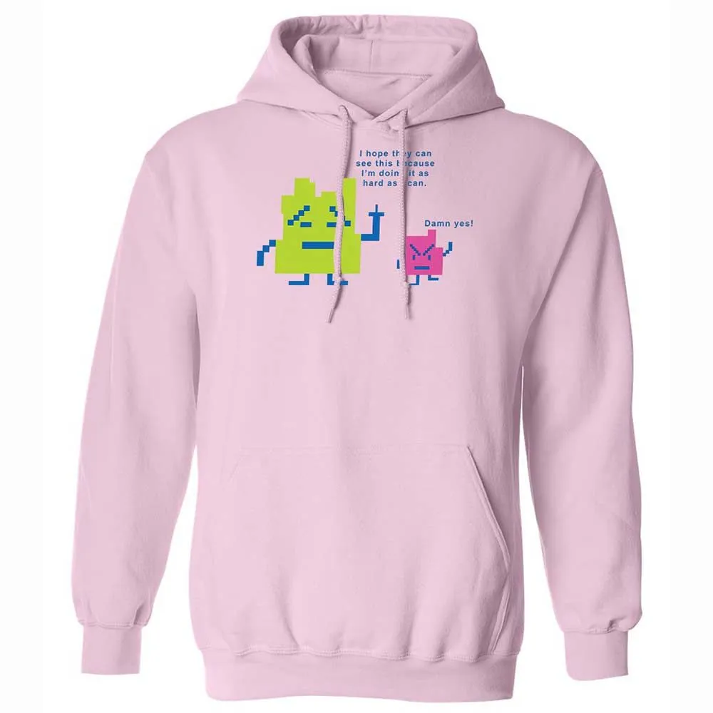 Classic Unisex Hoodie - YE1P2WXT - Light Pink - 7