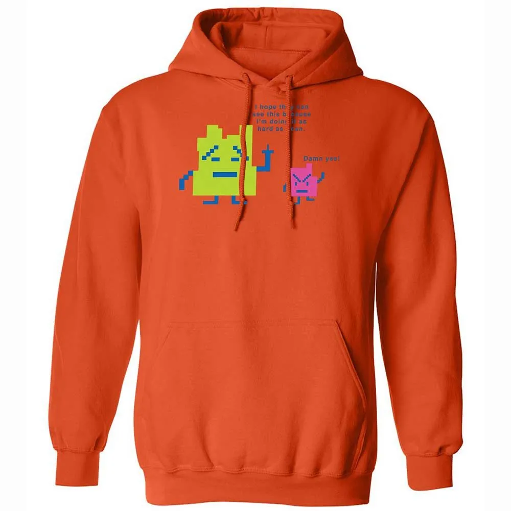 Classic Unisex Hoodie - YE1P2WXT - Orange - 12