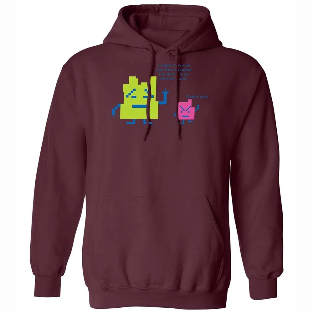 Classic Unisex Hoodie - YE1P2WXT - Maroon - 19