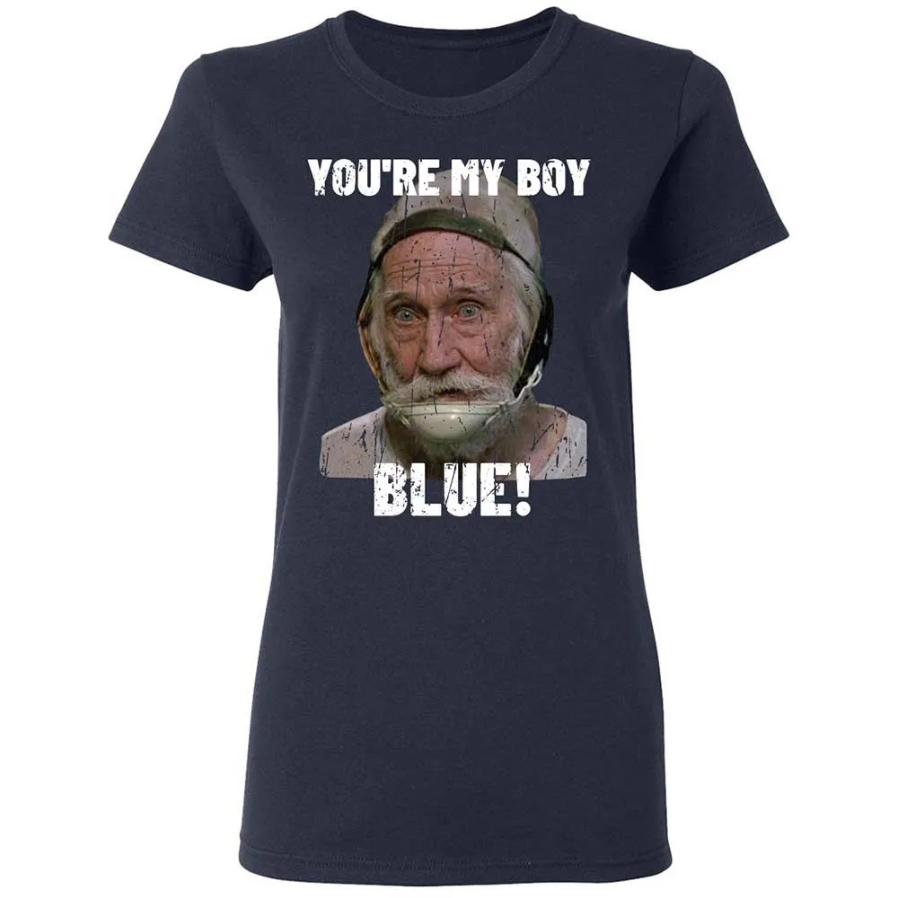 Women's T-Shirt - L597H7HF - Navy - 2
