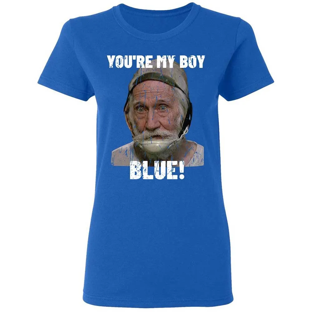 Women's T-Shirt - L597H7HF - Royal - 3