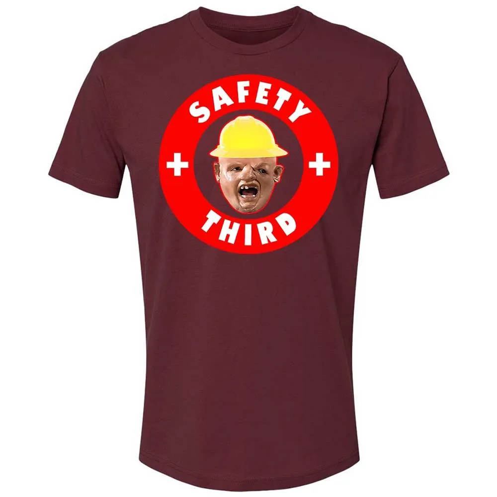 Safety Third - Maroon - 19