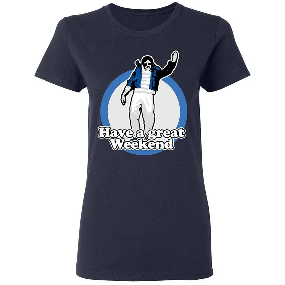 Women's T-Shirt - J41BD97D - Navy - 2