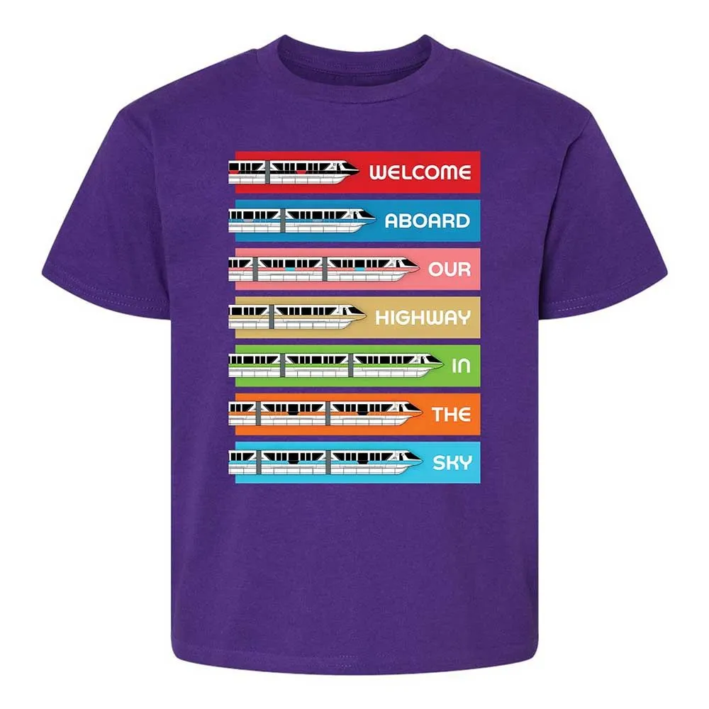 Kids T-Shirt - Black - Purple - 17