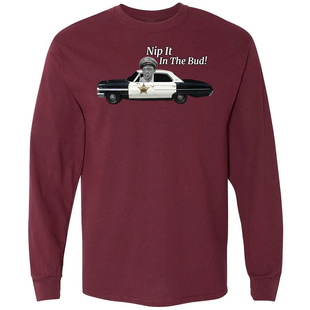 Long Sleeve T-Shirt - 5HHX3E4W - Maroon - 16